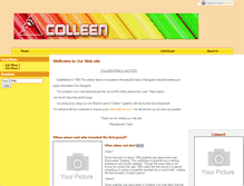 Tablet Screenshot of colleenpencil.net